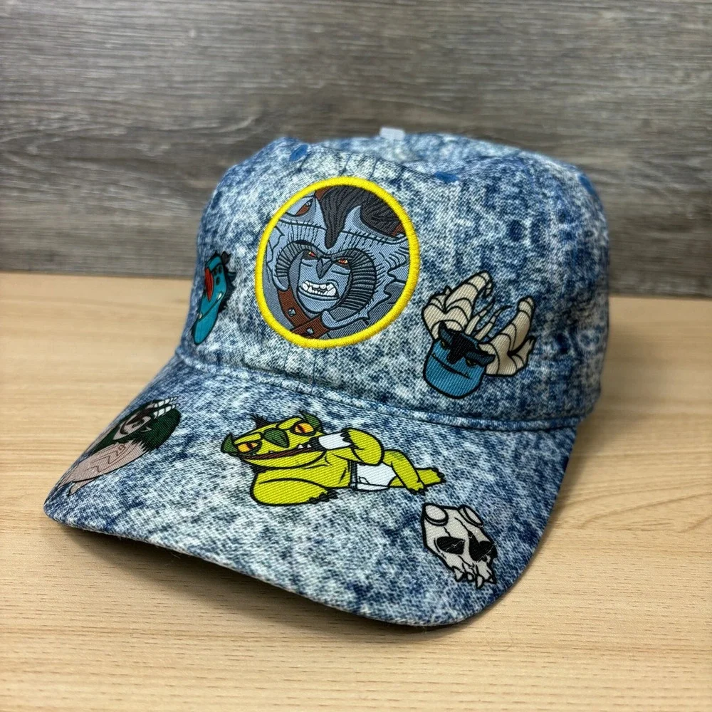 Trollhunters Hat Cap Strap Back Youth Blue Dreamworks Lightweght Adjustable Boys